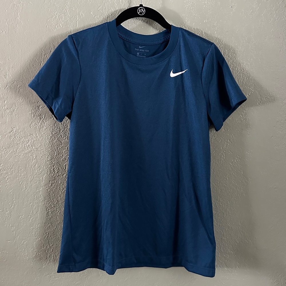 Nike - Dry-Fit Tee - Blue - Small